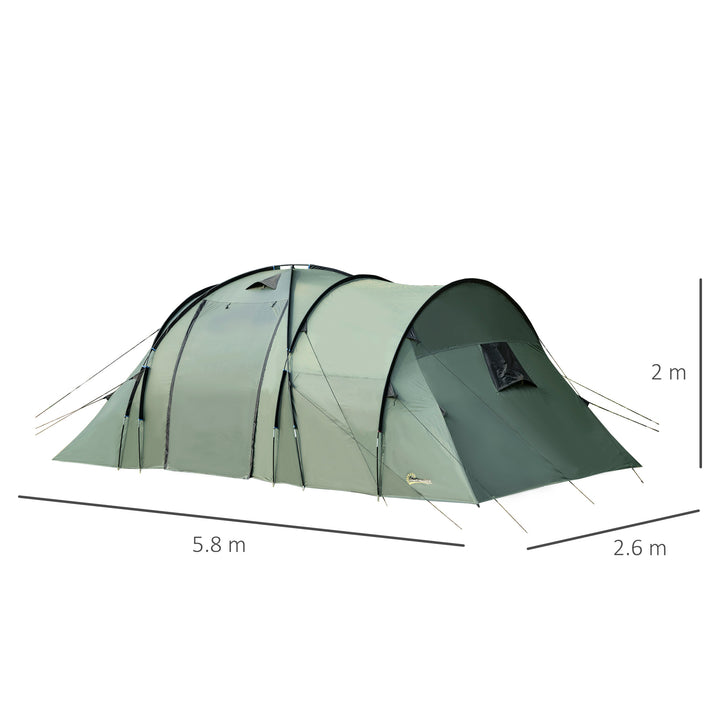 Spacious 5 Man Camping Gazebo