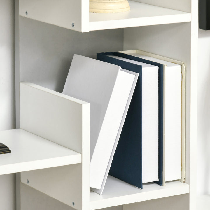 Modern Book Shelf with 11 Open Shelves