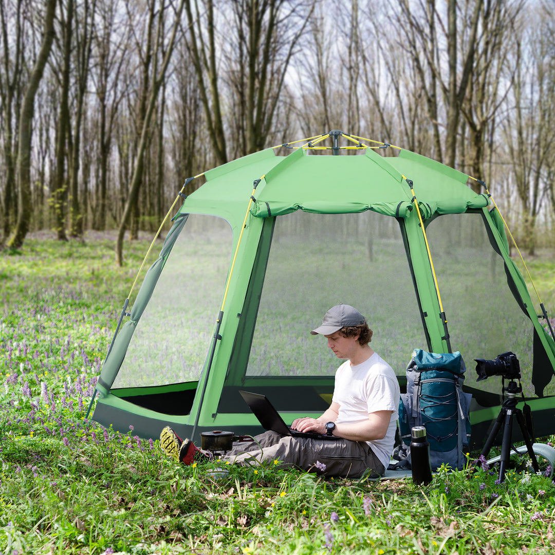 6 Person Pop Up Camping Tent