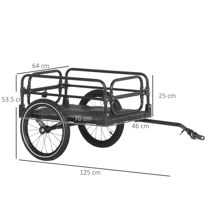 Bicycle Buddy: Steel Trailer with Suspension