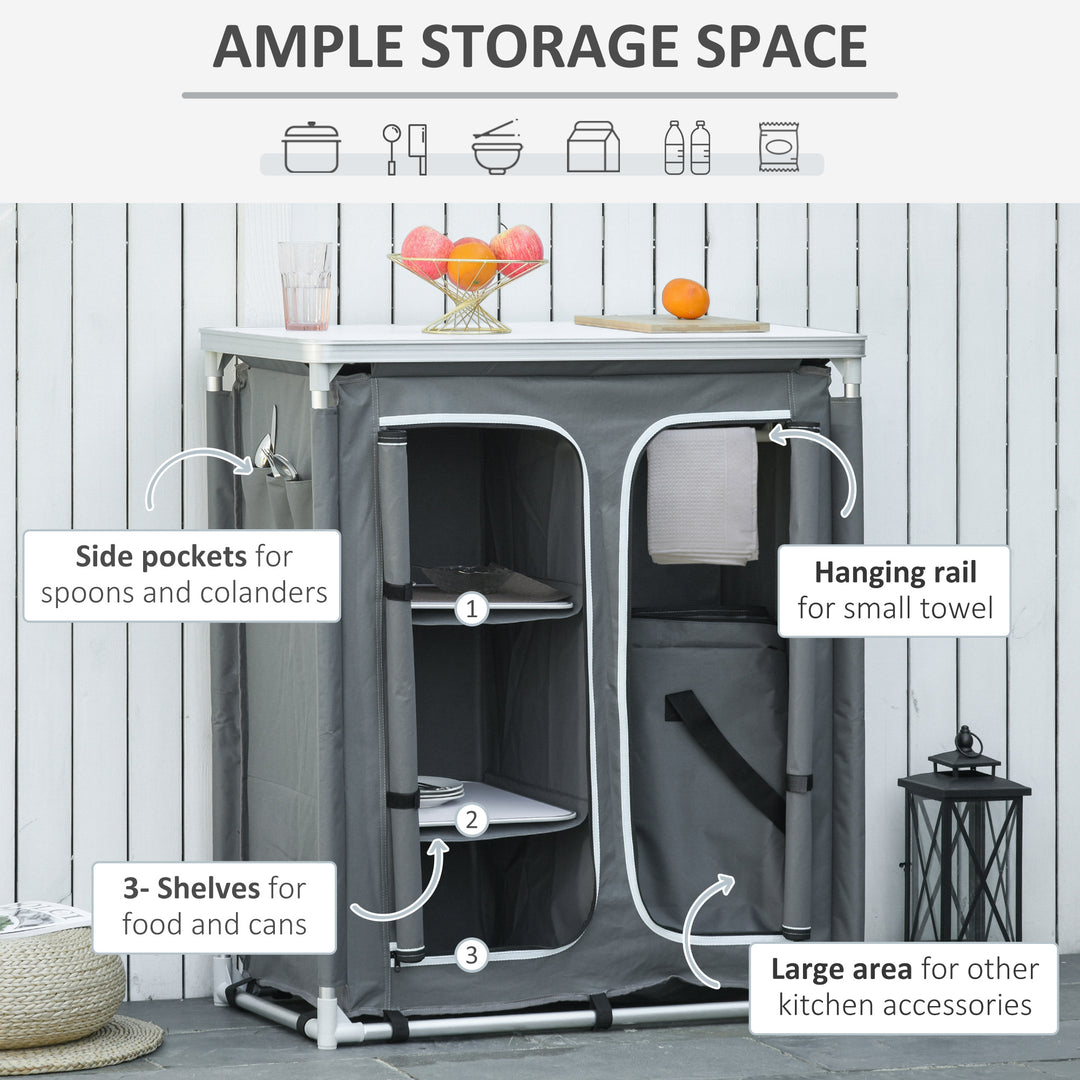 Aluminium Camping Kitchen Station