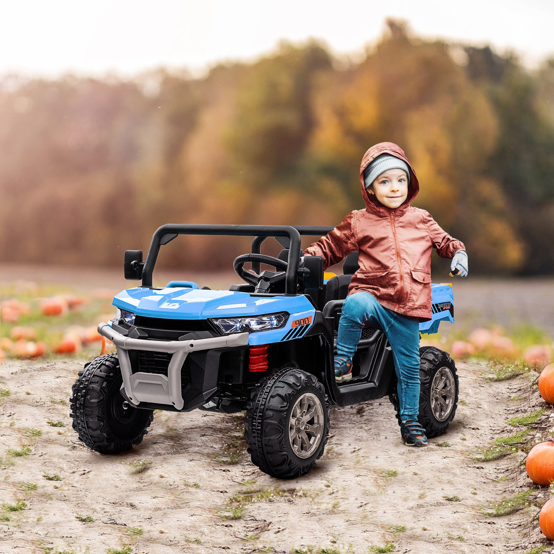 12V Two-Seater Kids Electric Ride-On Car