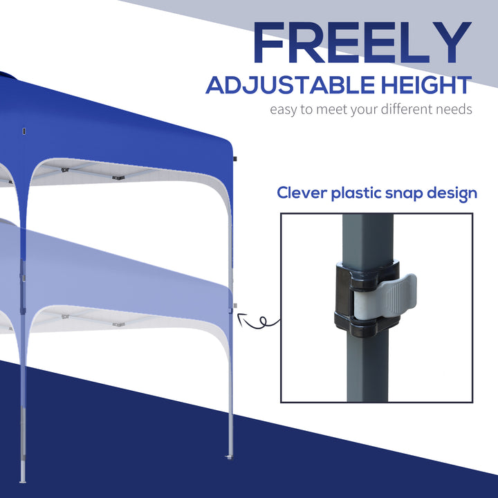 Pop Up Gazebo with Adjustable Height