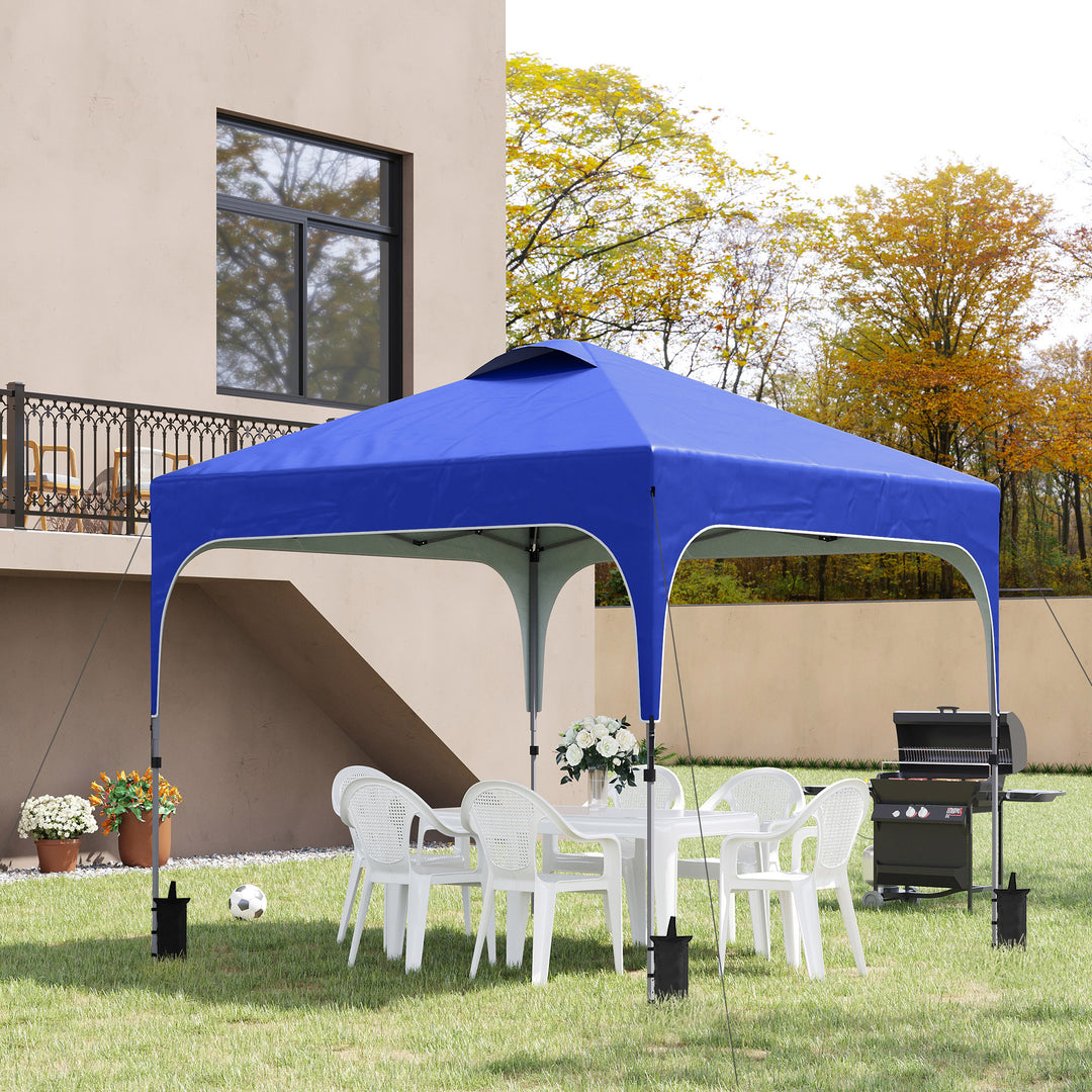 Pop Up Gazebo with Adjustable Height