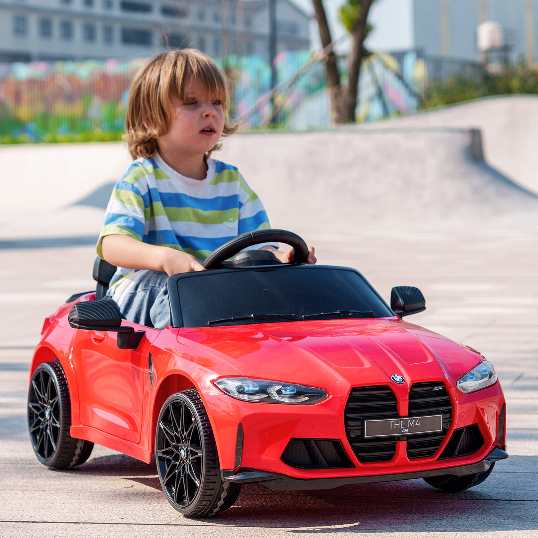 12V BMW M4 Licensed Kids Car with Easy Transport