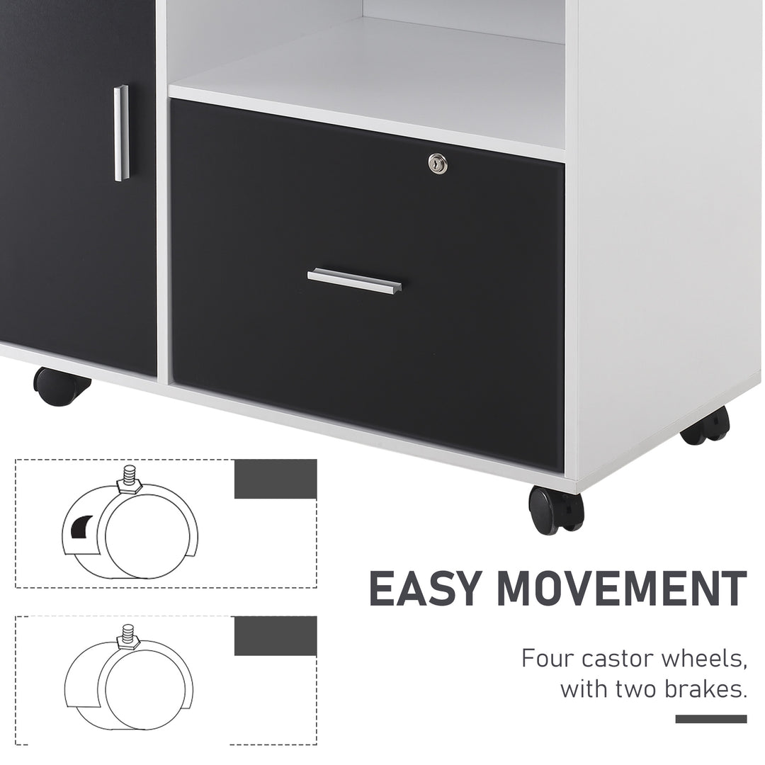 Filing Cabinet w/ Lockable Drawer