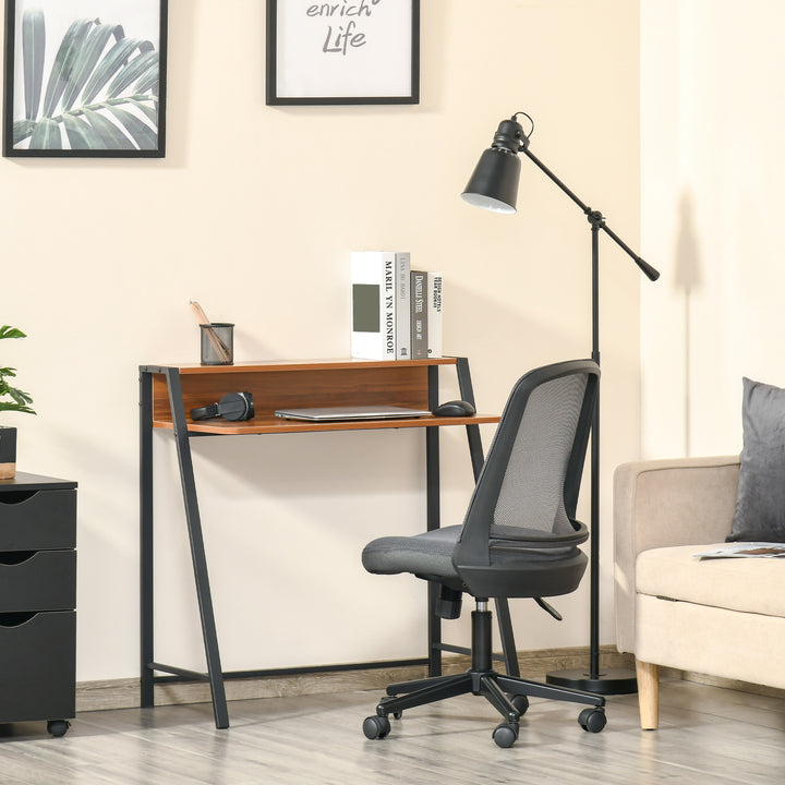 HOMCOM 2-Tier Writing Desk