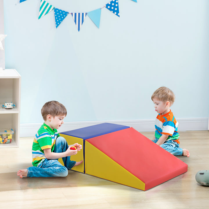 2 Piece Soft Play Set for Toddler Climb and Crawl