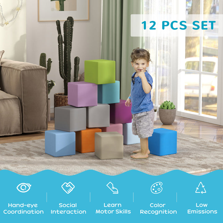 12 PCs Soft Play Blocks