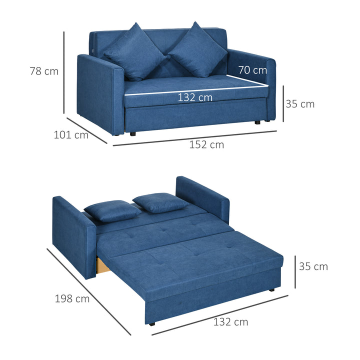 2 Seater Sofa Bed