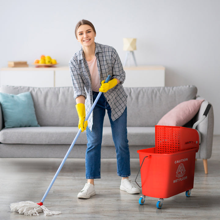 20L Mop Bucket with Wringer and Handle