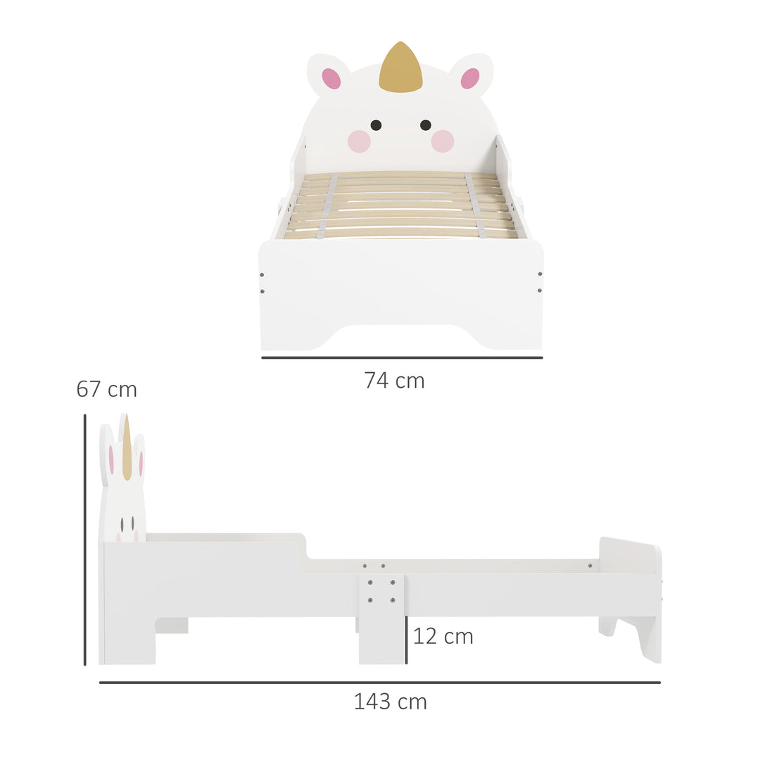 Unicorn Toddler Bed