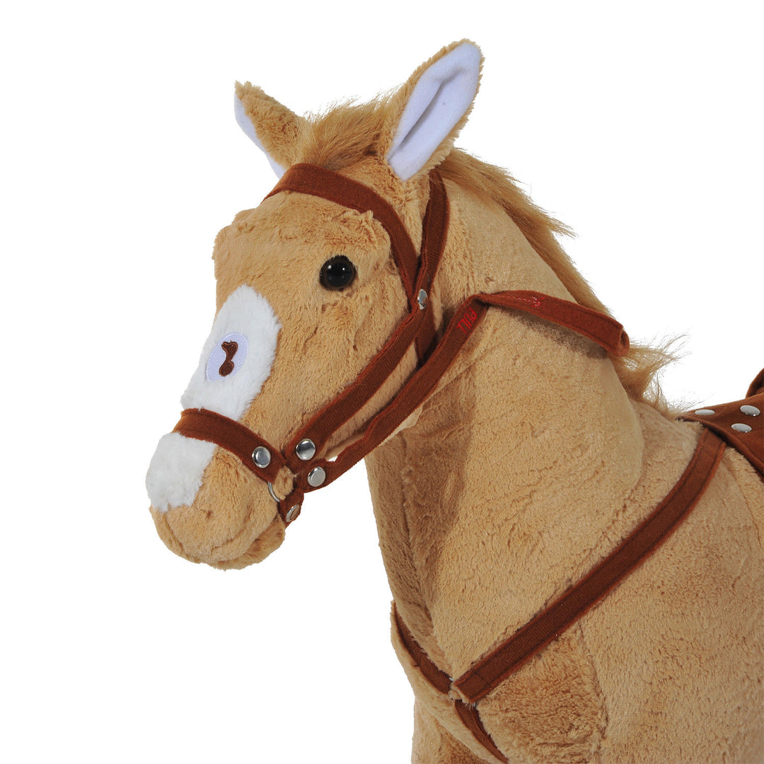 Plush Rocking Pony: Interactive Children's Toy with Sounds