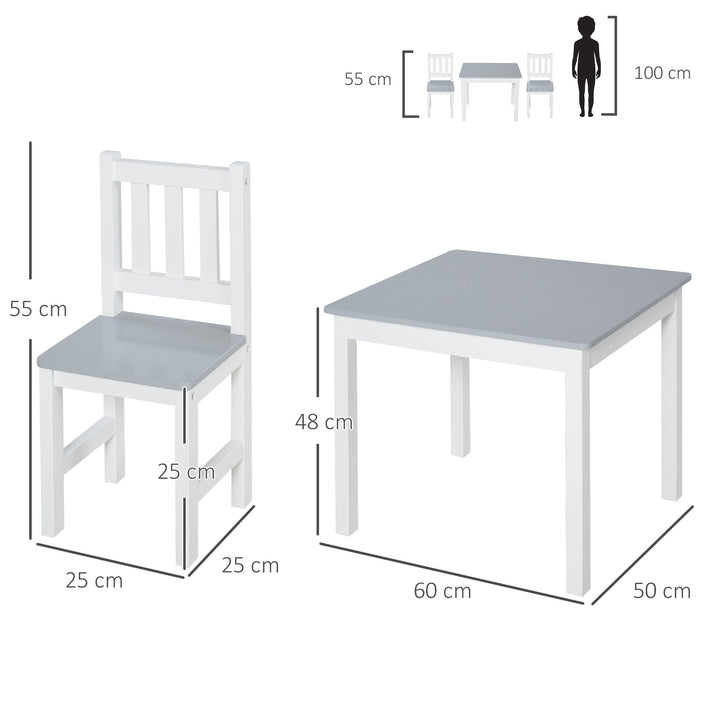 Children's Table and 2 Chairs Set