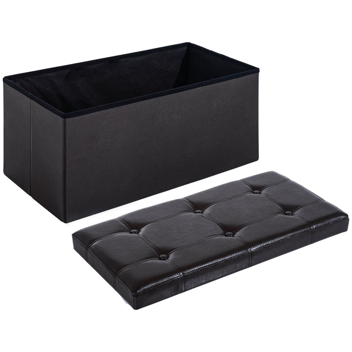 Folding Storage Ottoman