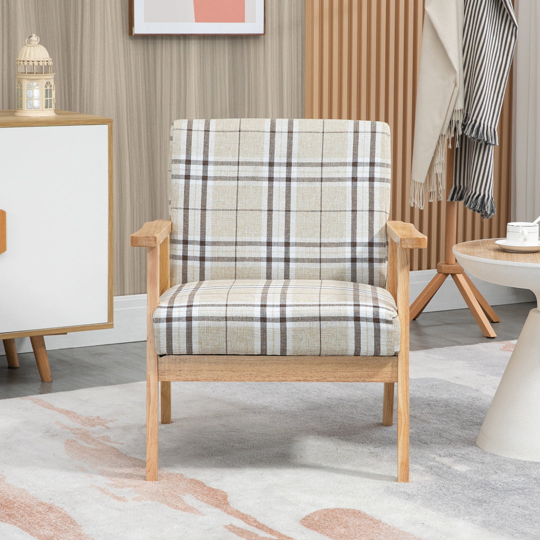 Modern Accent Chairs with Cushioned Seat