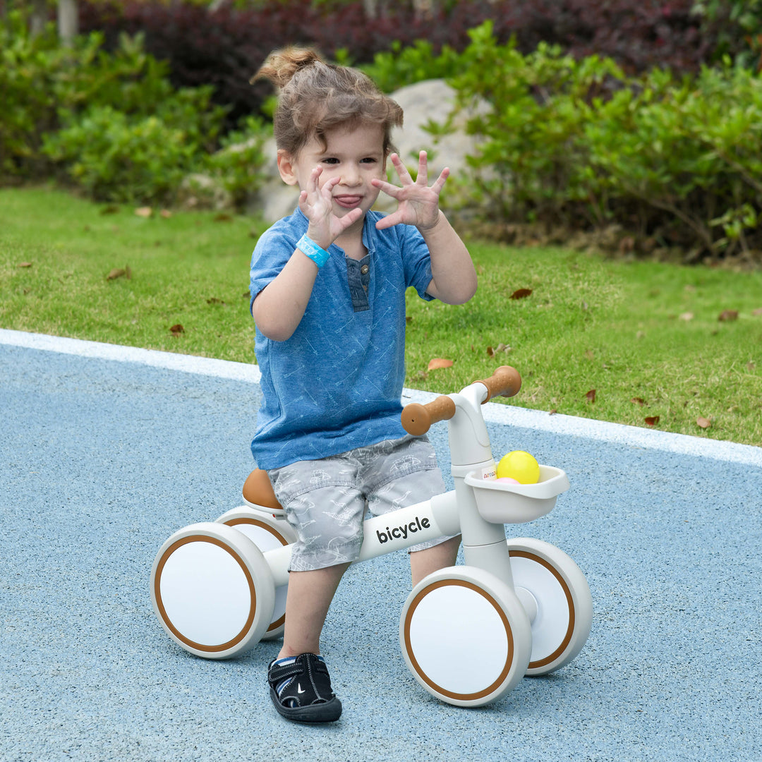 Kids Balance Bike for 1-3 Years Old with Adjustable Seat