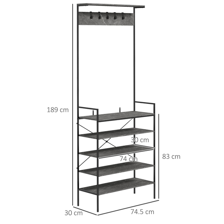 HOMCOM Coat Stand