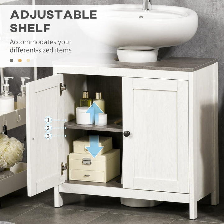 kleankin Bathroom Furniture Set with Adjustable Shelves