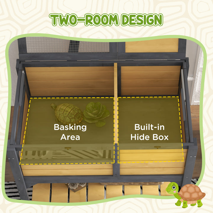 Wooden Tortoise House