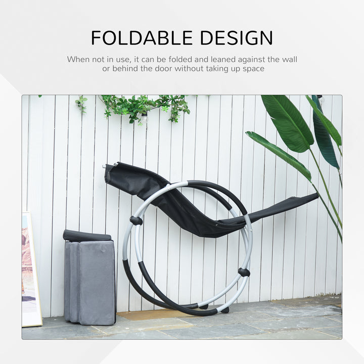 Folding Orbital Rocking Lounger