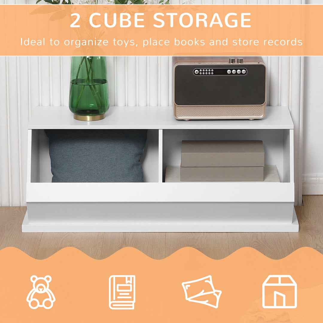 Display Storage Unit 2 Cube Cabinet for Living Room