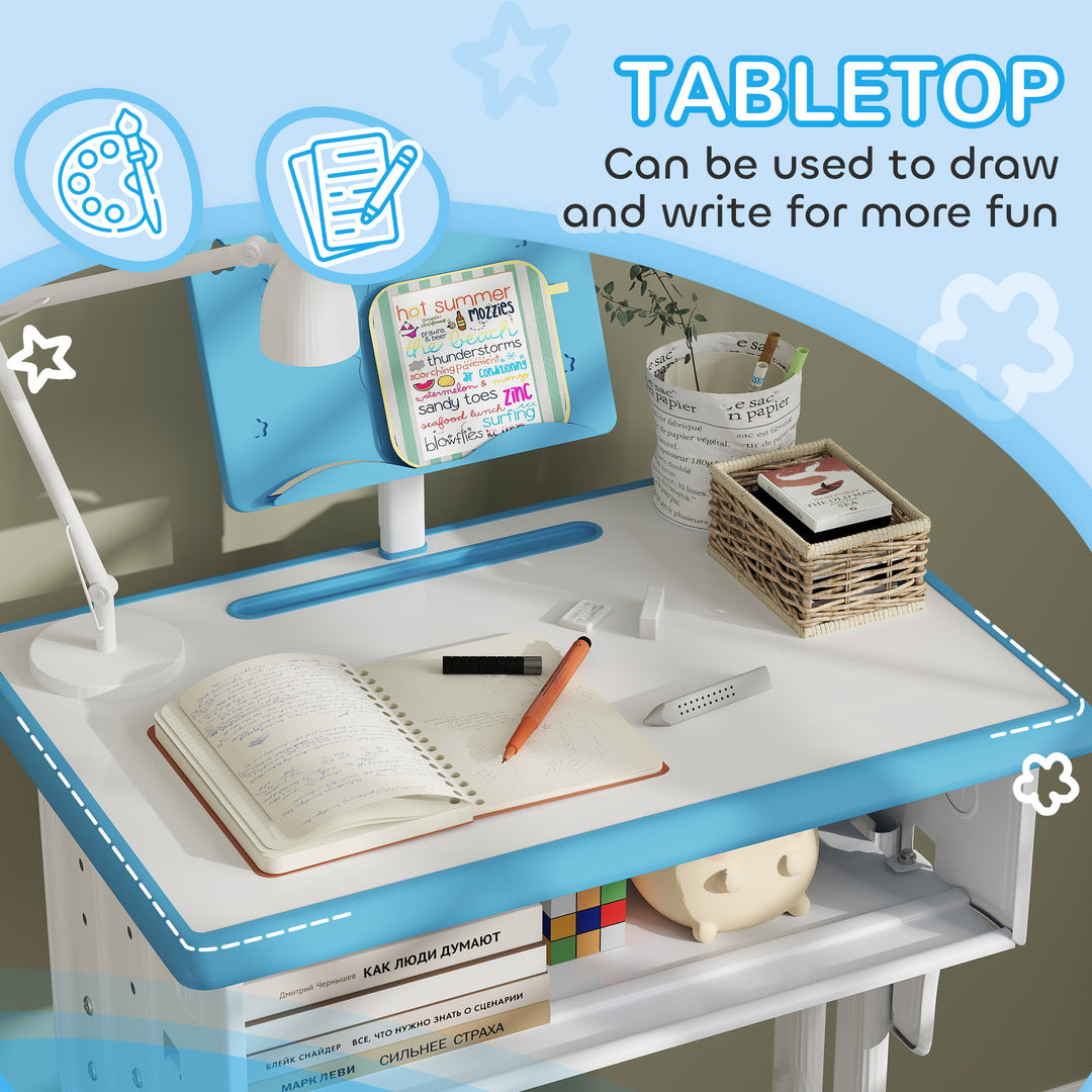 Kids Adjustable Desk and Chair Set