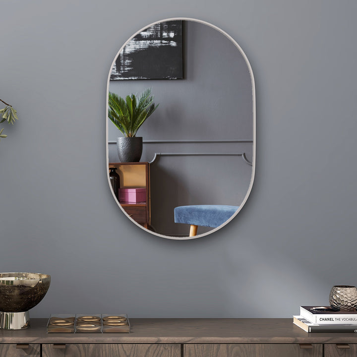 Oval Bathroom Mirror