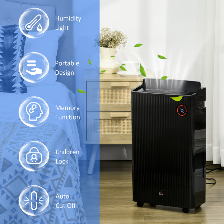 5500mL Compact Dehumidifier with Air Purifier