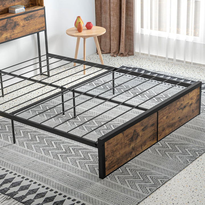 Industrial King Bed Frame