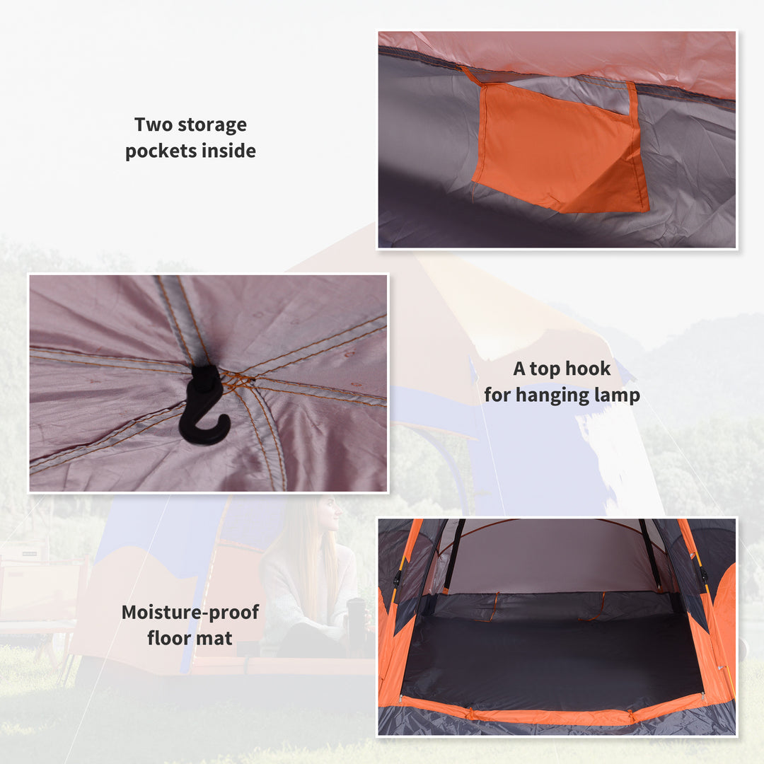 Hexagon Pop Up Tent for Six