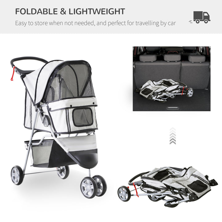 Small Dog Stroller with Cover