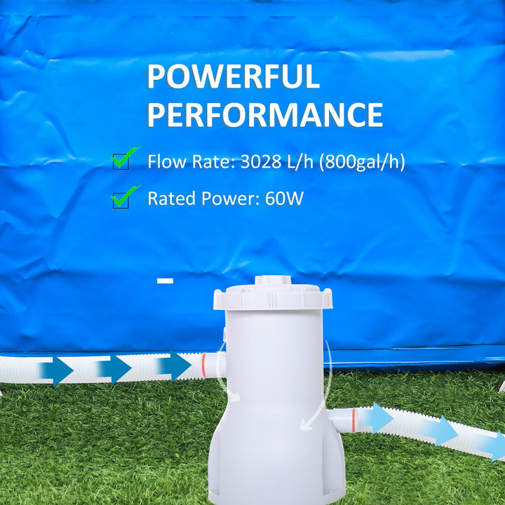 Cartridge Filter Pump for 13'-15' Above Ground Pools