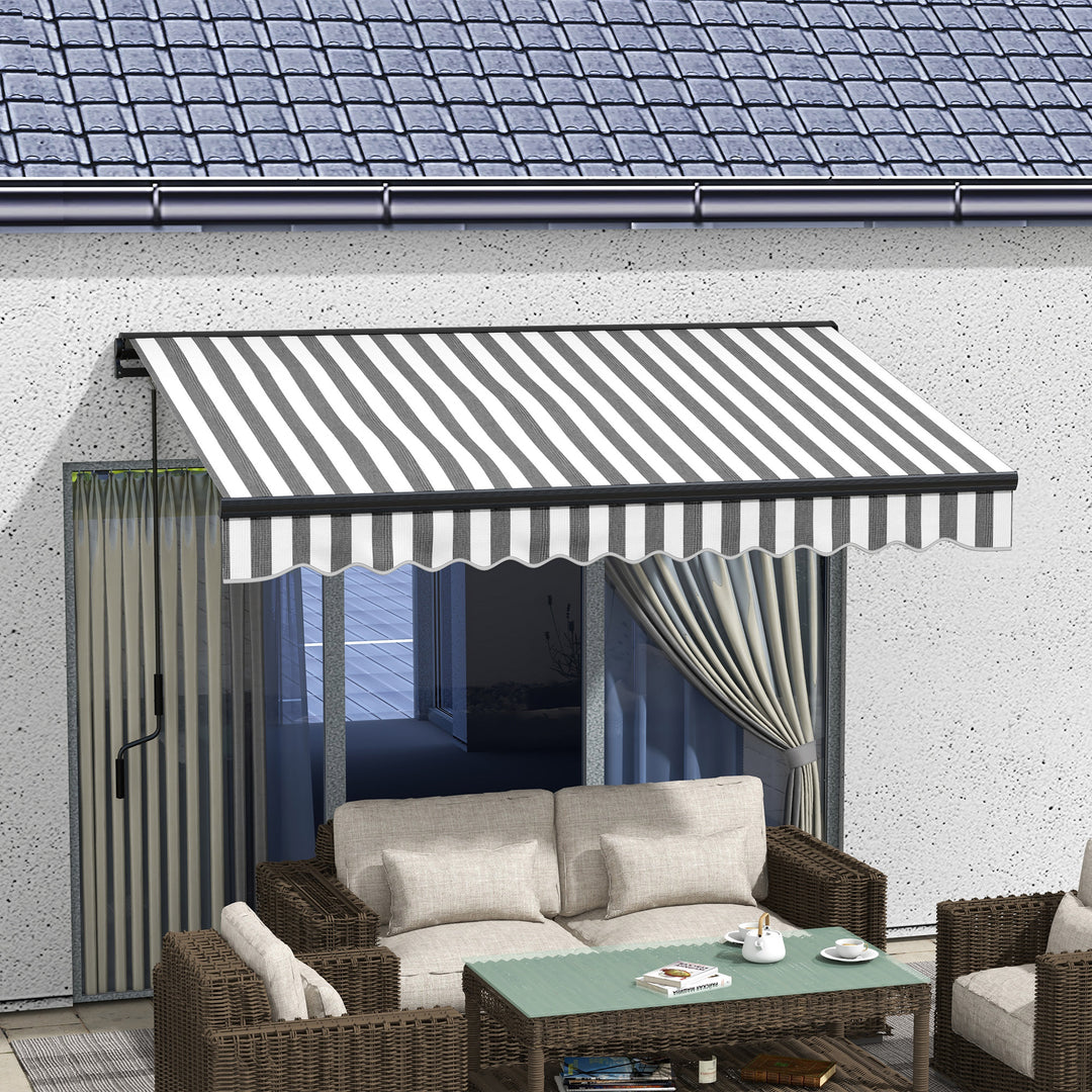 3 x 2m Aluminium Frame Electric Awning