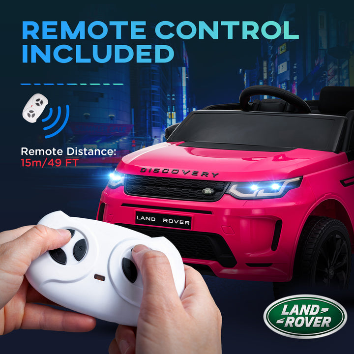 Land Rover Discovery Sport Licensed 12V Kids Ride on Car w/ Remote Control