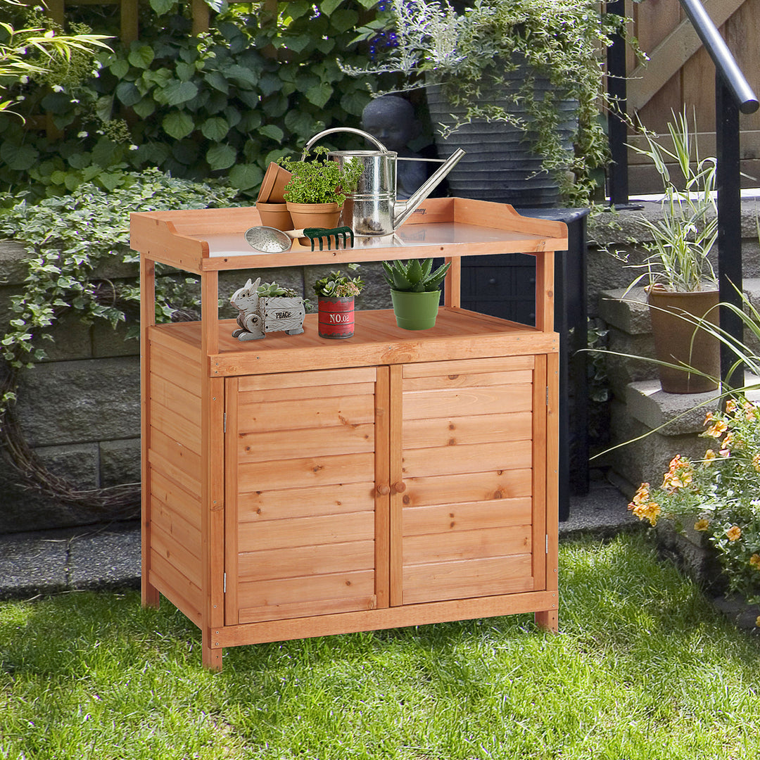 Potting Bench Table