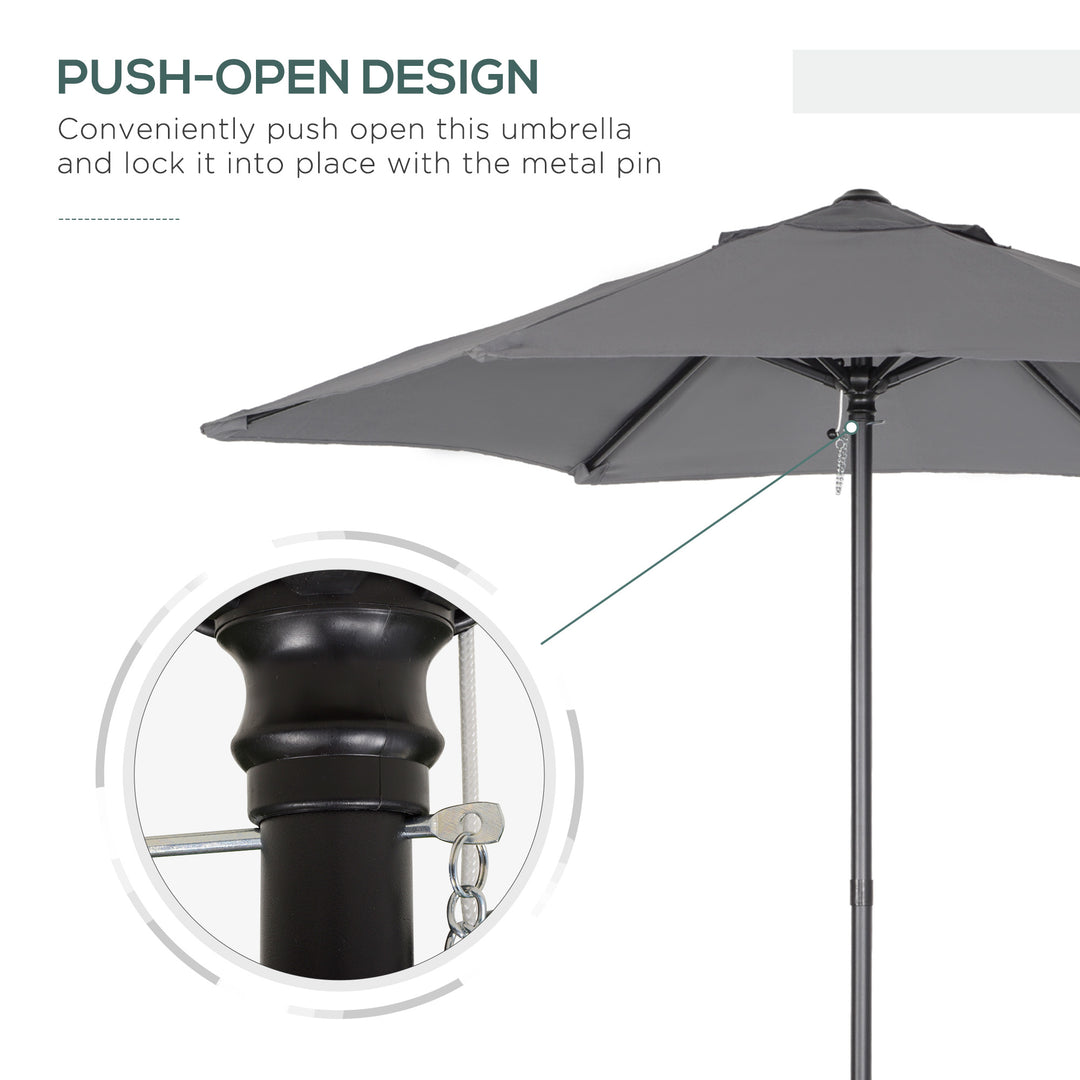 2m Patio Parasols Umbrellas