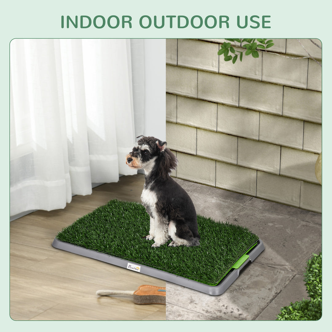 Artificial Grass Dog Toilet with Tray for Potty Training Indoor Outdoor