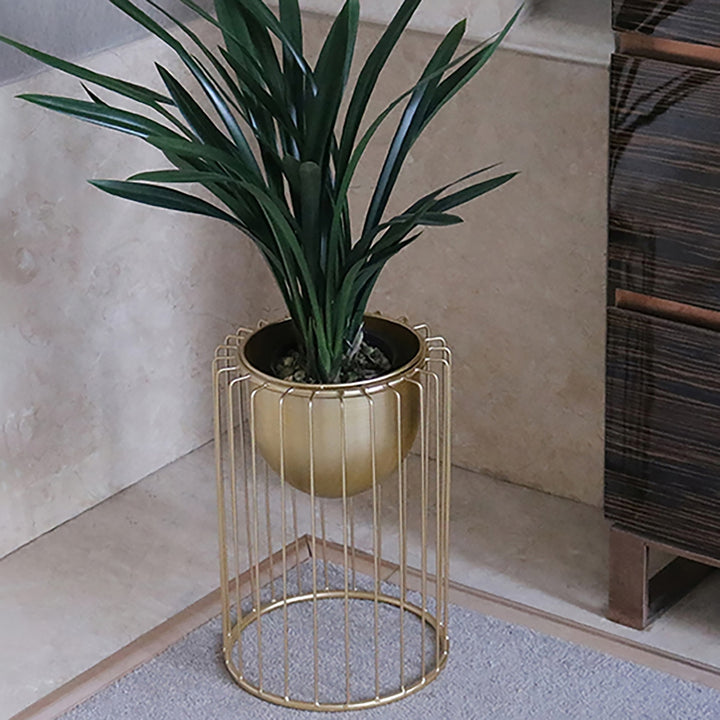 500mm Modern Flower Stand Gold Plant Stand for Indoors Modern Flower Stand in Large