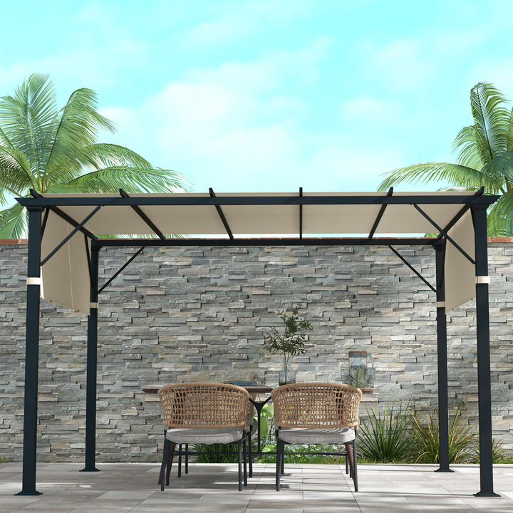 2 Pcs UV Protection Pergola Replacement Canopy