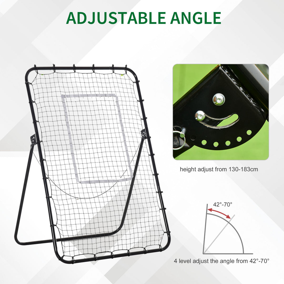 Kickback Soccer Trainer: Adjustable Rebounder for Precision Drills