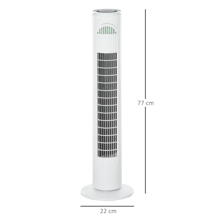 Tower of Cooling: Freestanding Fan with 3 Speeds