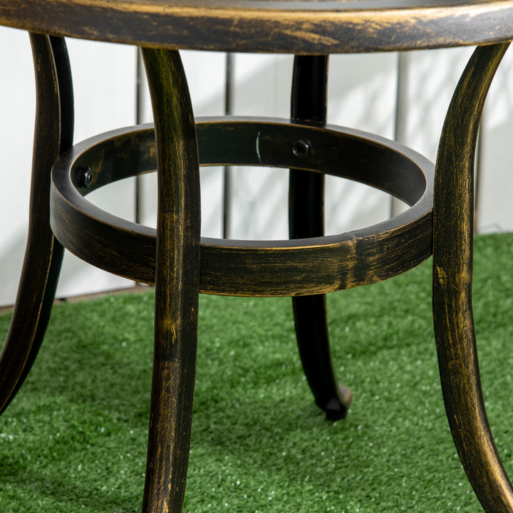 Industrial Garden Side Table