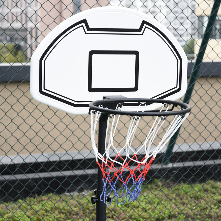 Basketball Stand 94-123cm Basket Height Adjustable Hoop For Kids Adults Suitable for Pool Side