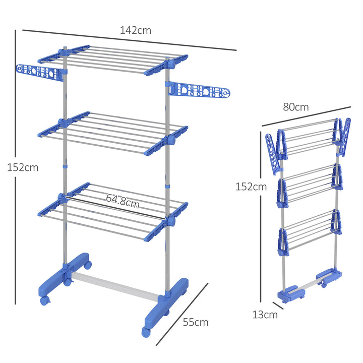 3-Tier Clothes Airer