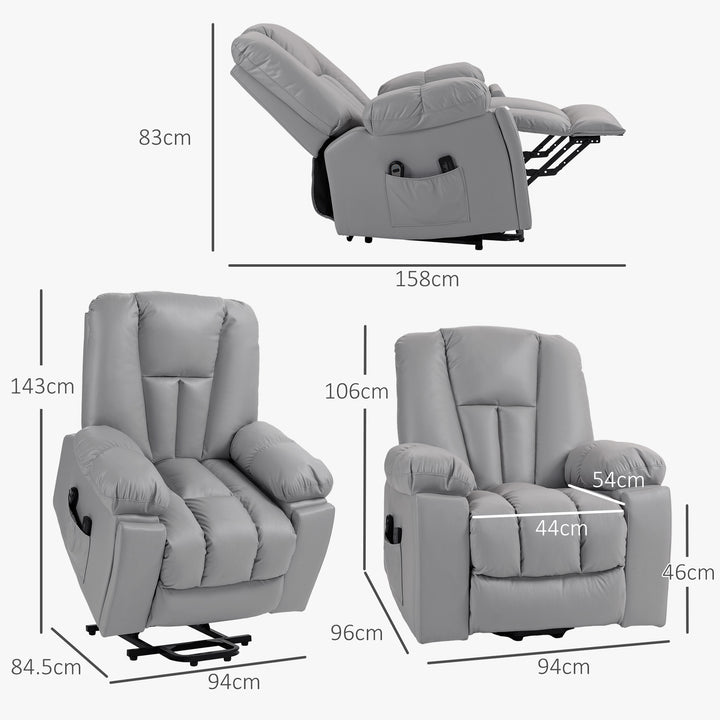 Leathaire Eight Massage Point Armchair