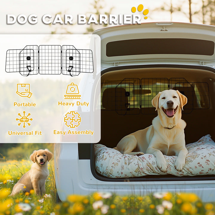 Dog Guard for Cars with Adjustable Width 93-150cm