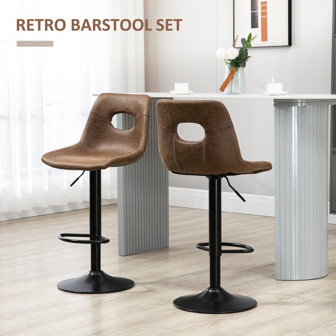 Retro Bar Stools Set of 2