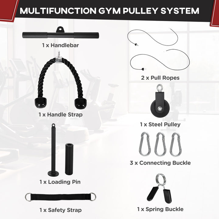 Cable Machine Pulley System