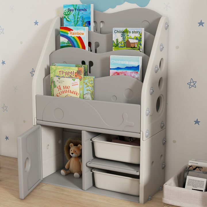 Kids Storage Units with 2 Storage Boxes